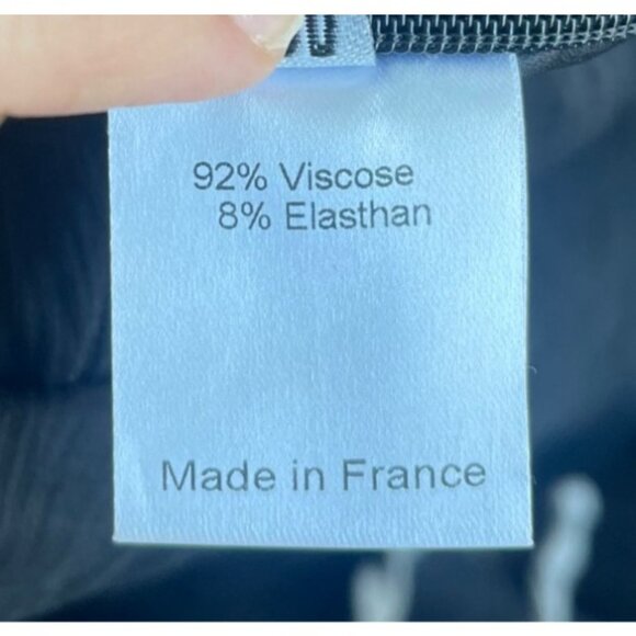 Alexandre Vauthier Black Dress 40 Asymmetric Gold Buckle Avant Garde Statement - Picture 9 of 10